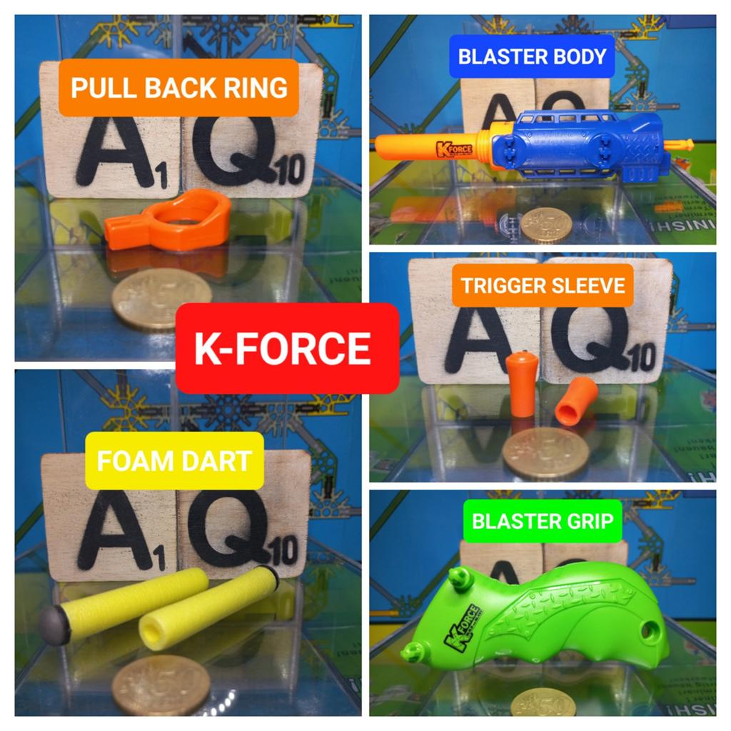 K'nex onderdelen per stuk - K-FORCE, achtbanen, educatief, Kinderen en Baby's, Speelgoed | Bouwstenen, Gebruikt, K'nex Industries