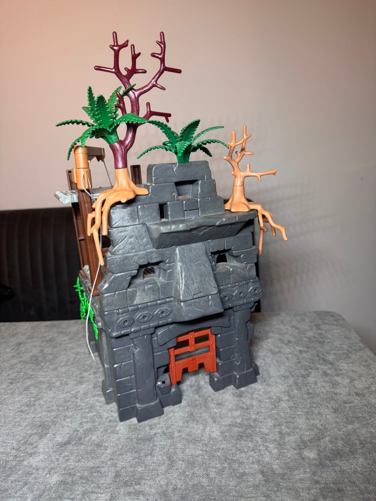 PLAYMOBIL 9429 – Verborgen Tempel / Dino Basiskamp, Wild life, Gebruikt, Gebouw, Losse onderdelen