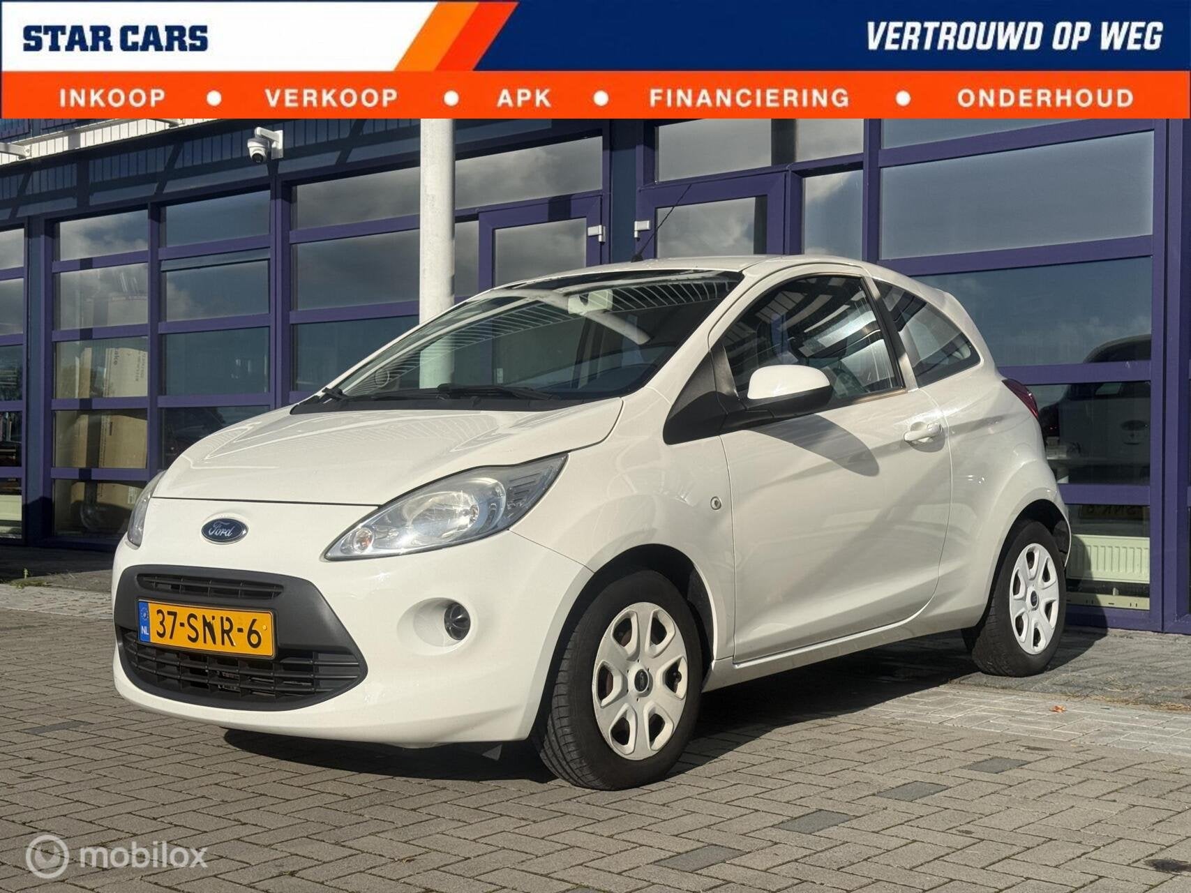 Ford Ka 1.2 Cool & Sound start/stop|Airco | APK| Onderhoud, Voorwielaandrijving, Euro 5, Gebruikt, 1242 cc