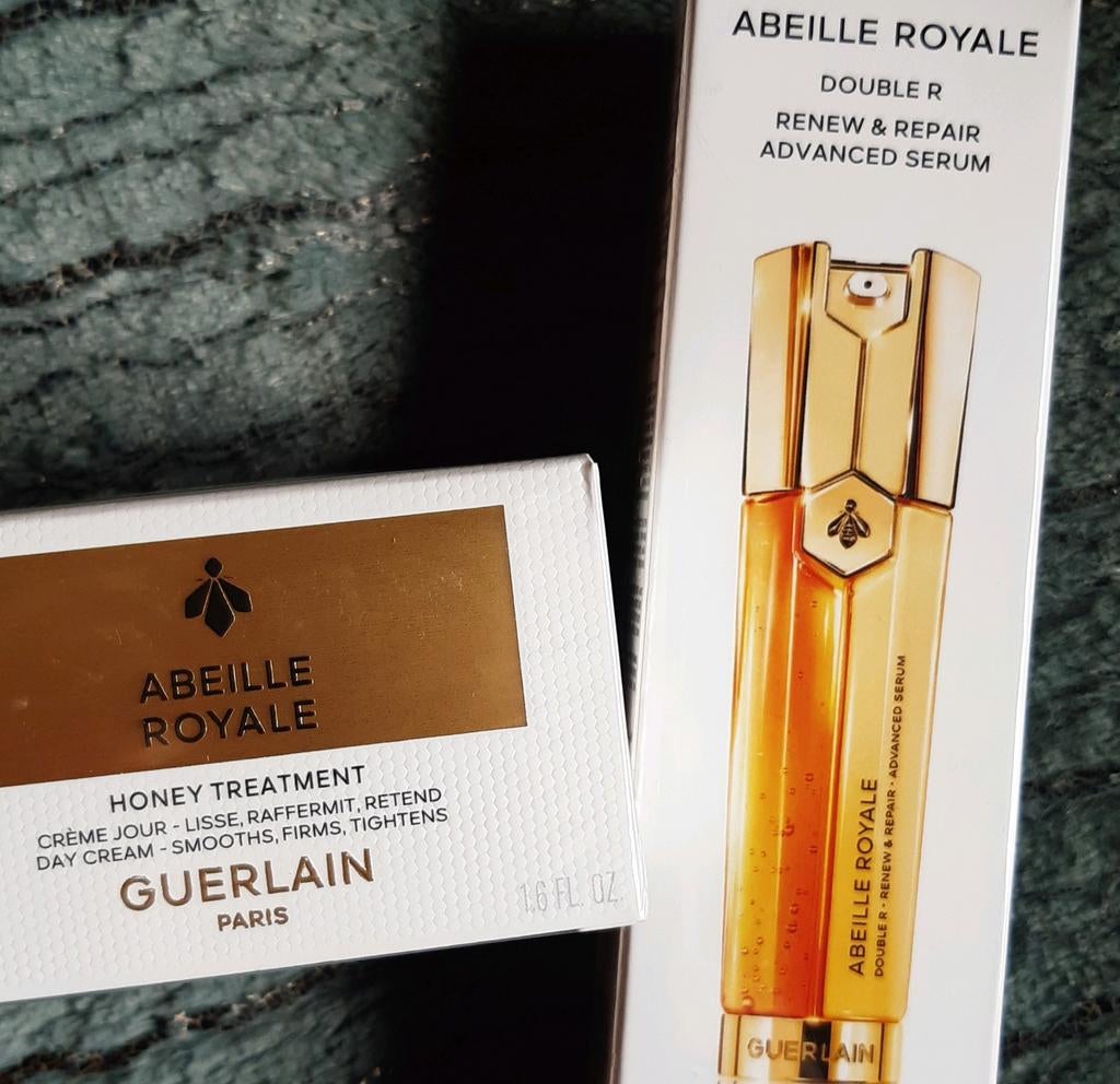 Guerlain Abeille Royale Set: Dagcrème & Serum, Ophalen of Verzenden