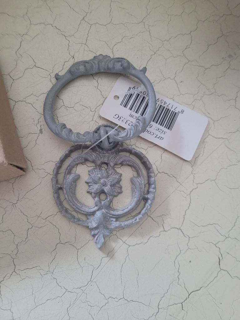 Romantisch metalen handvat voor kasten Clayre & Eef, Heikant 21 Kaatsheuvel, Belle Vieille Brocante, Nieuw, Ophalen of Verzenden