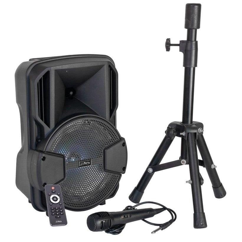PARTY-MOBILE8-SET Oplaadbare Bluetooth box met statief, ., Nieuw, Ophalen of Verzenden, .