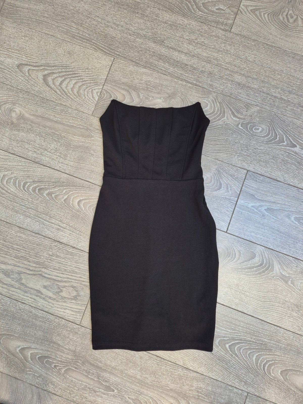 strapless jurkje. xs, Zwart, Ophalen of Verzenden, Maat 34 (XS) of kleiner, Boven de knie