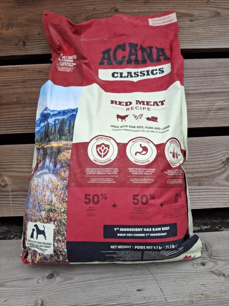 Acana red meat 9,7kg, Ophalen, Hond