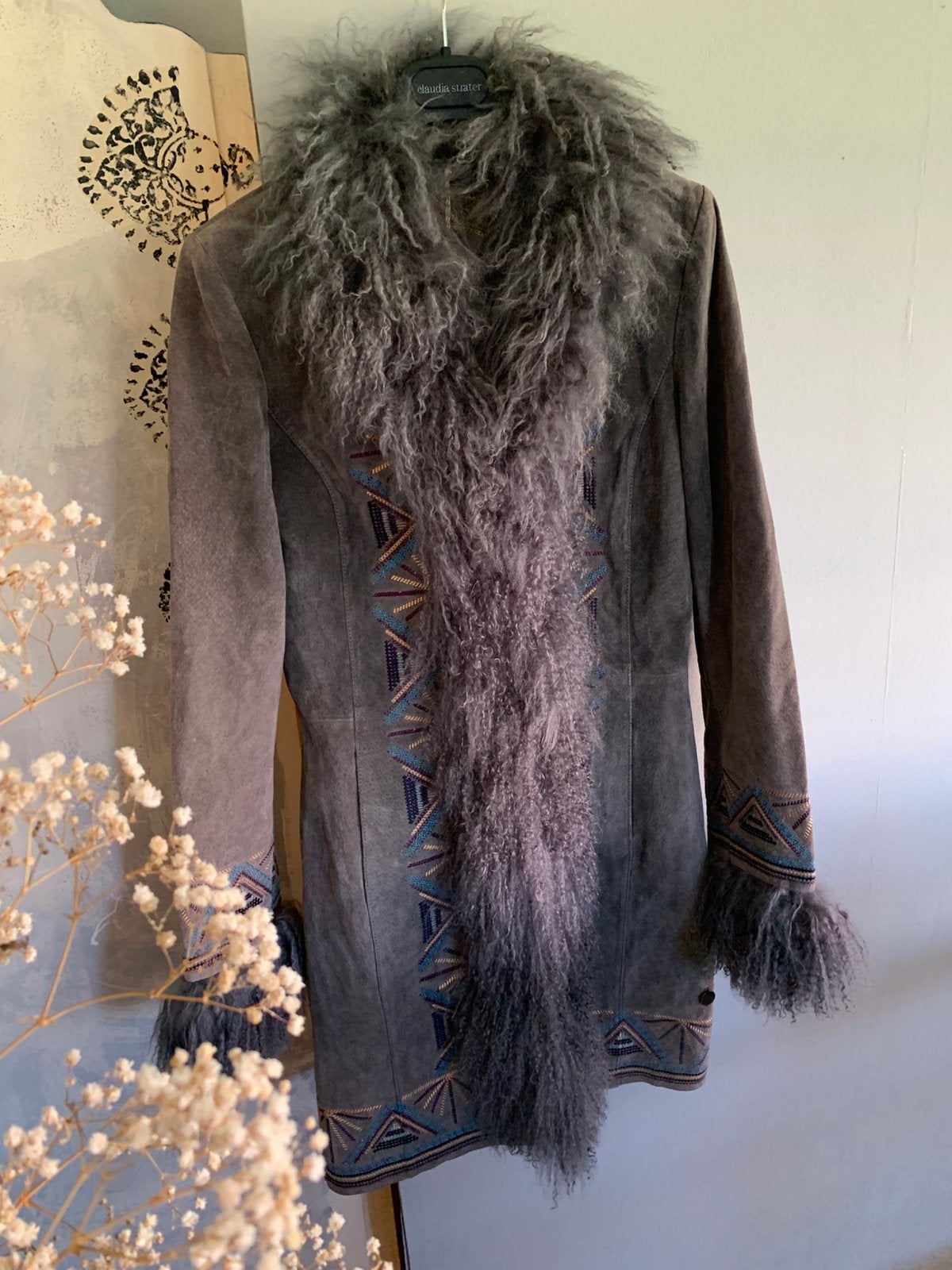 Pepe Jeans afghan coat S bohemian mongolian fur lammy coat, Kleding | Dames, Jassen | Winter, -, -, Nieuw, Ophalen of Verzenden