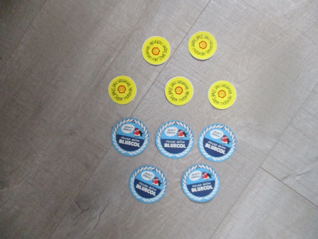 Shell Stickers --  28 Stuks --   SALE !!, Ophalen of Verzenden, Nieuw, Auto of Motor