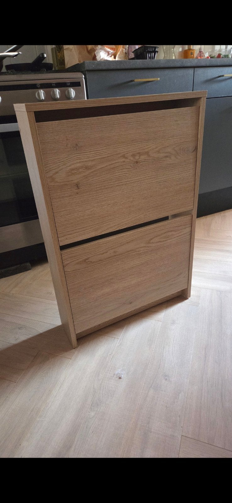 Nieuw schoenenkast met twee kleppen - Houtlook, Ophalen, Nieuw
