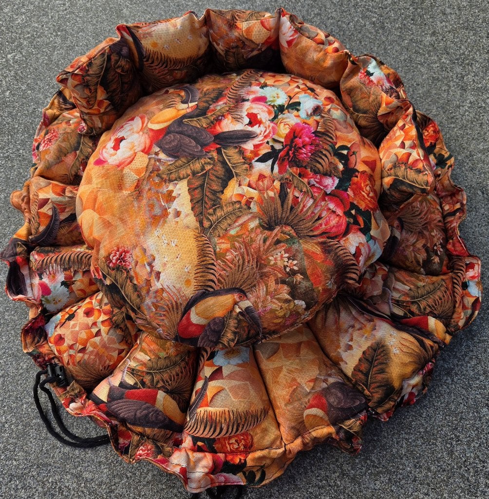 Hooimadam slowcooker ecostoof wollie met schapenwol gevuld, Overige typen, Nieuw, Ophalen of Verzenden, Meerkleurig