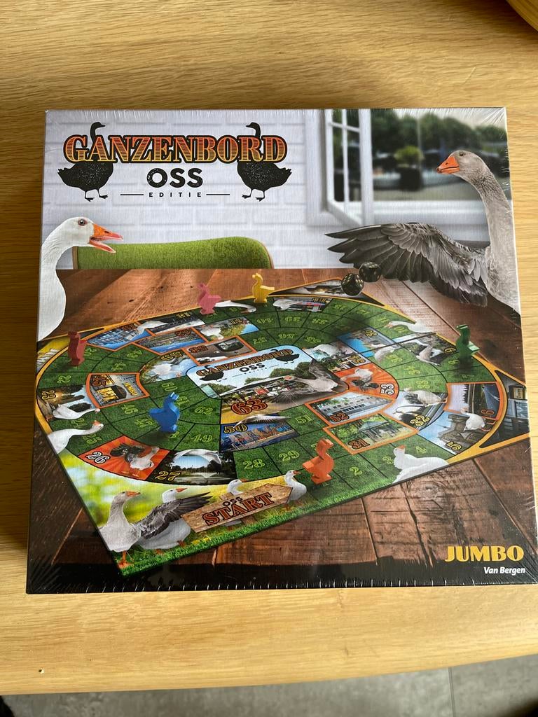 NIEUW Ganzenbord OSS Editie - Jumbo, Een of twee spelers, Ophalen of Verzenden, Nieuw
