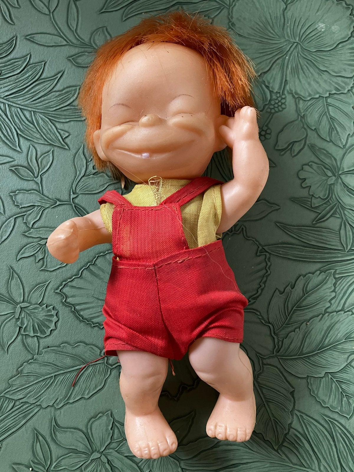 Vintage 'Brat Doll' / 'Little Imp' uit jaren '50/'60, Ophalen of Verzenden, Gebruikt, Pop