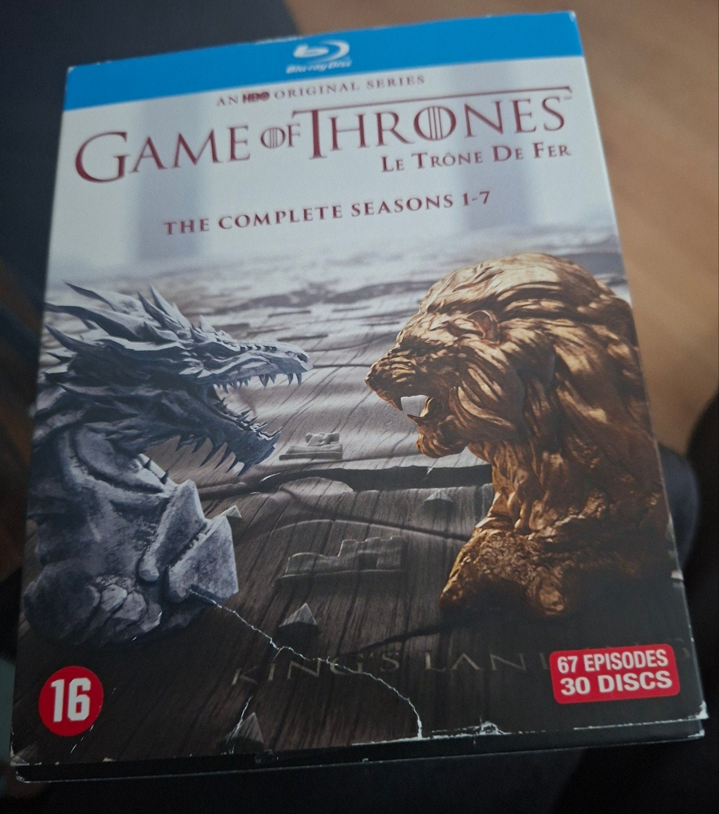 Game of Thrones seizoen 1 tot 7 [ blu rays, Ophalen of Verzenden, Zo goed als nieuw, Tv en Series, Boxset