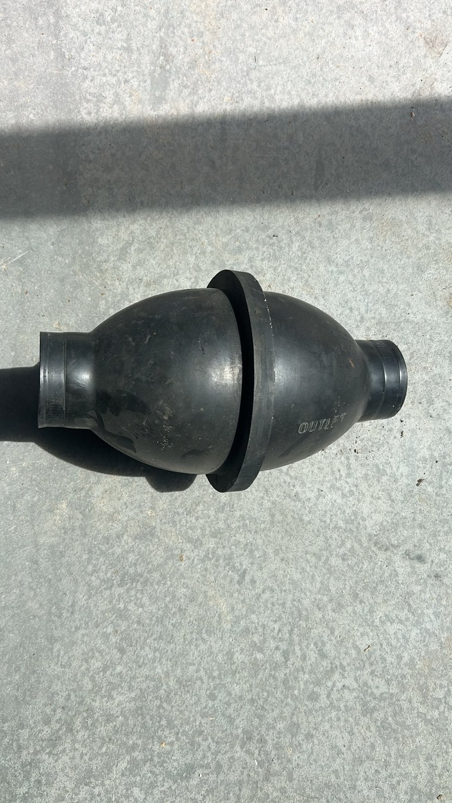 Trompet demper - 88 mm inwendige maat, Ophalen, Nieuw, Motor en Techniek, Zeilboot of Motorboot