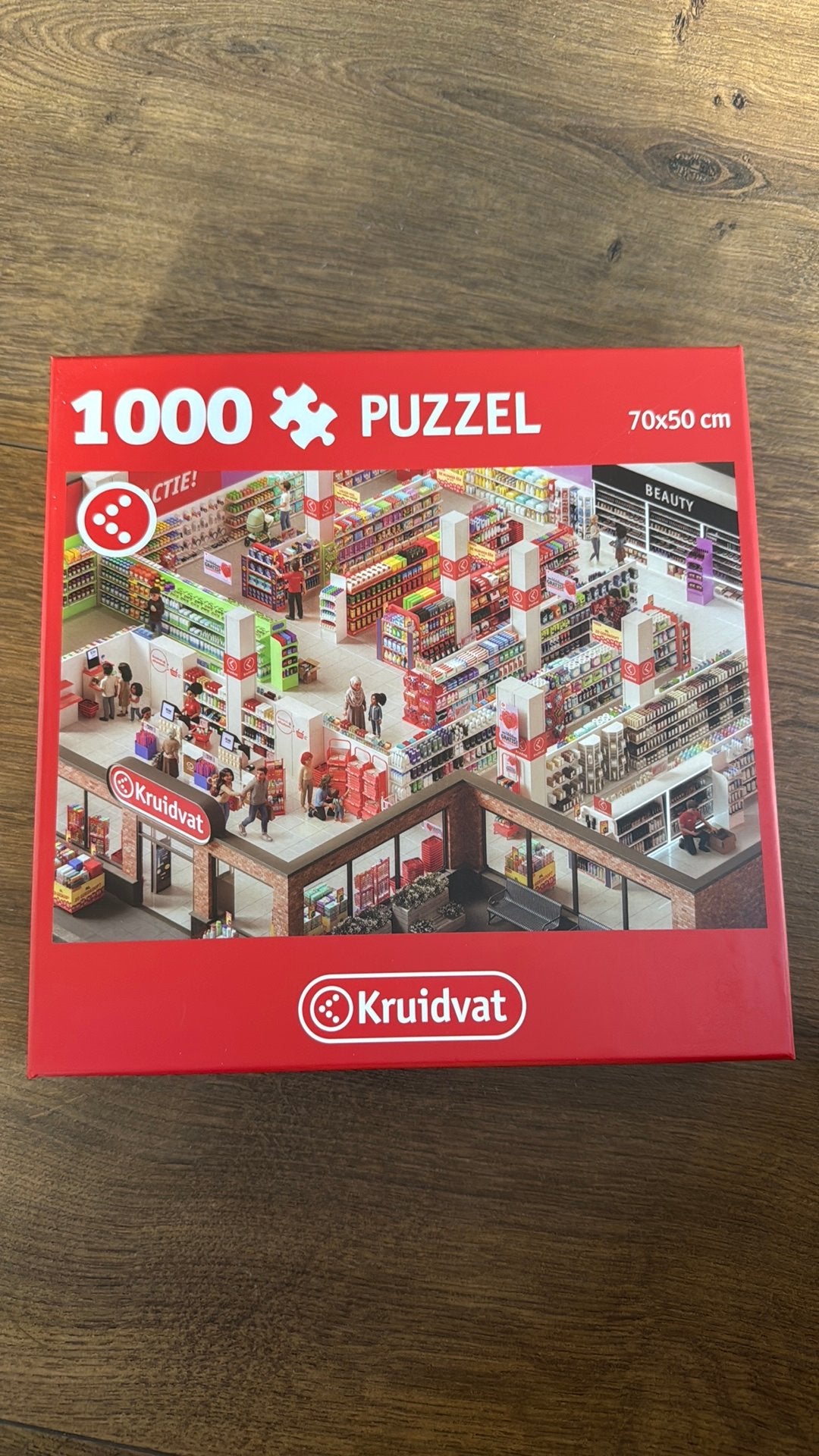 Kruidvat puzzel 1000 stukjes, Ophalen of Verzenden, 500 t/m 1500 stukjes, Nieuw, Legpuzzel