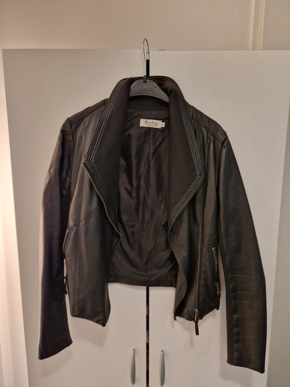 Jasje lederlook maat S - Softy Collection, Kleding | Dames, Zwart, Softy Collection, Ophalen of Verzenden, Maat 36 (S)
