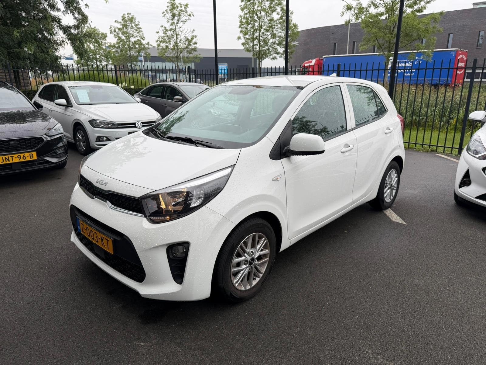 Kia Picanto 1.0 DPi DynamicLine | Camera | Cruise | DAB | Ai, Dealer onderhouden, Stof, Gebruikt, 4 stoelen