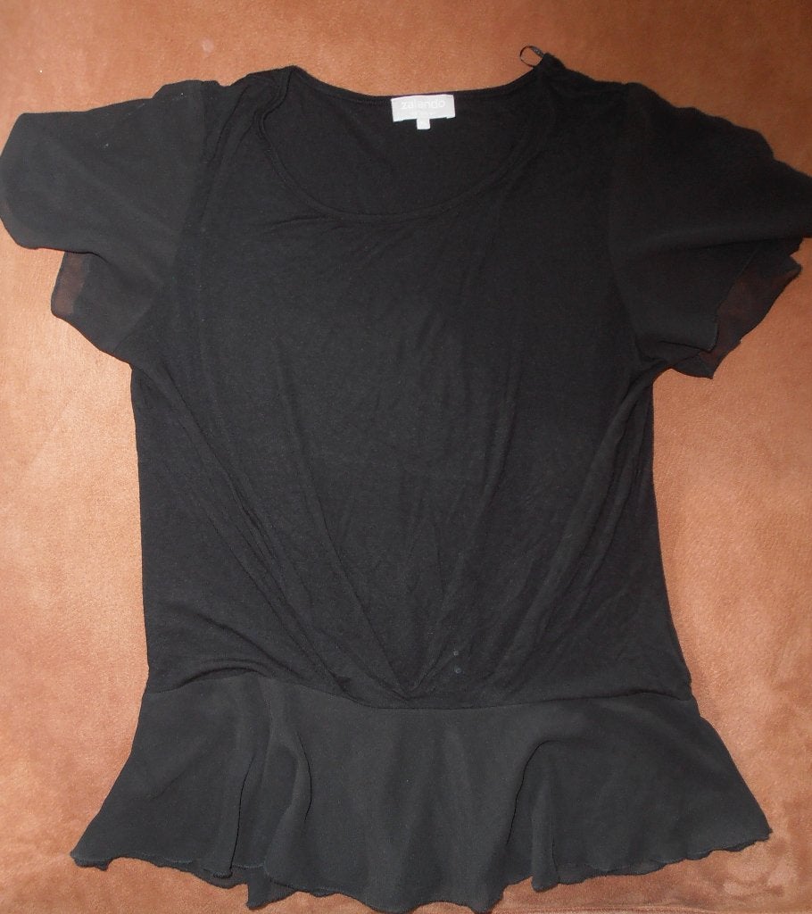shirt maat M, Maat 38/40 (M), Zwart, Zalando, Ophalen of Verzenden
