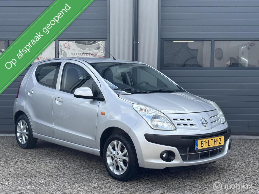 Nissan Pixo 1.0 Look Uitvoering Airco / 5Drs / APK 2027, Auto's, Nissan, Voorwielaandrijving, Euro 5, 200 kg, 4 stoelen