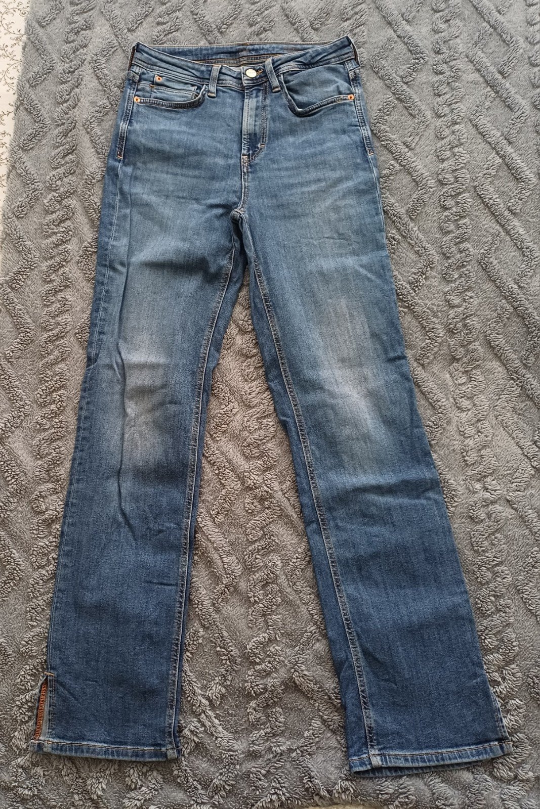 Spijkerbroek maat 36 van de C&A, Ophalen, Gedragen, Blauw, W28 - W29 (confectie 36)
