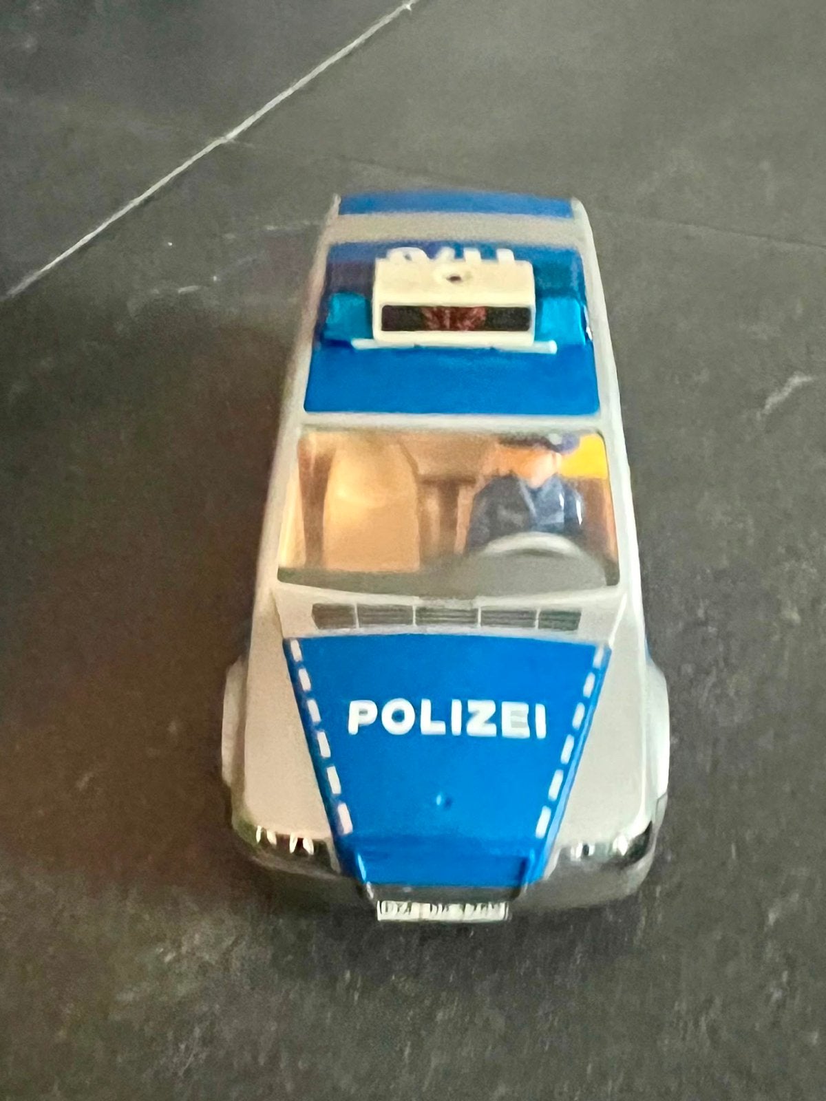Playmobil Politie Auto met Ruime Achterbak en 'STOP POLITIE', Ophalen, Gebruikt, Complete set, Voertuig