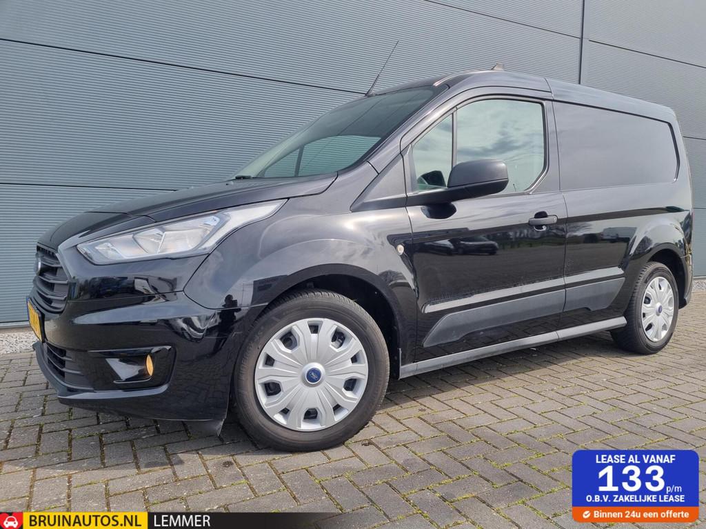 Ford Transit Connect 1.5 L1 Airco 3- zits Navi Trekh 100pk, Auto's, Bestelauto's, 1513 kg, 1350 kg, Euro 6, 4 cilinders