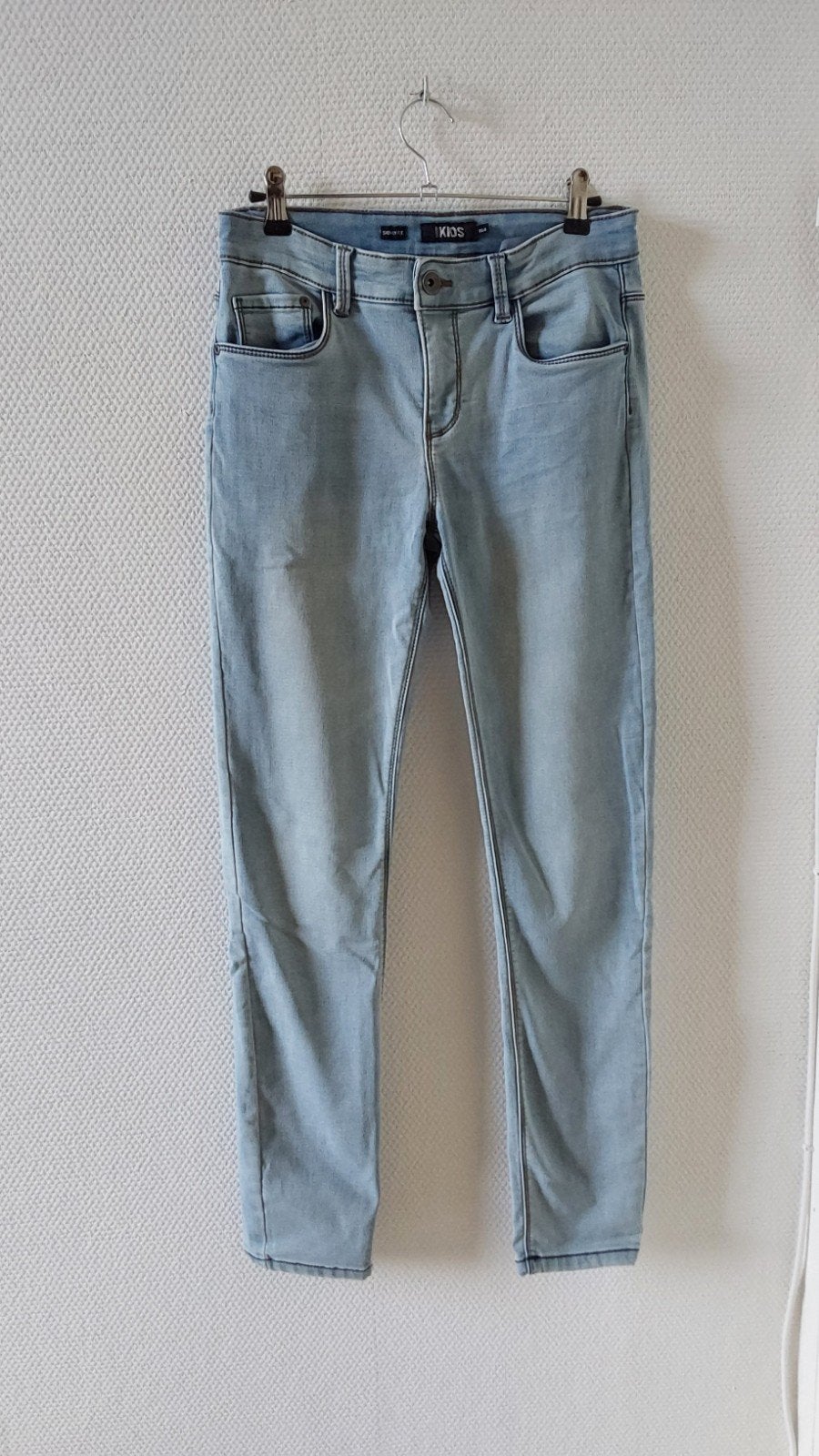 Mooie skinny fit jog jeans maat 164, Ophalen of Verzenden, Zo goed als nieuw, Jongen, Broek
