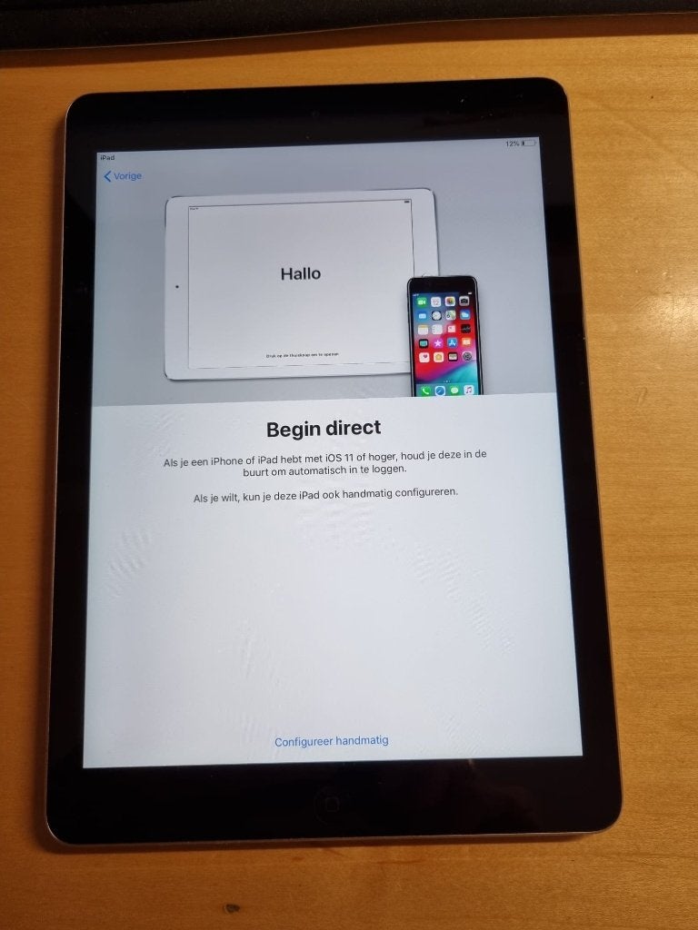 ipad air 16 GB ios 12.5.8, 10 inch, Gebruikt, Apple iPad Air, Ophalen of Verzenden