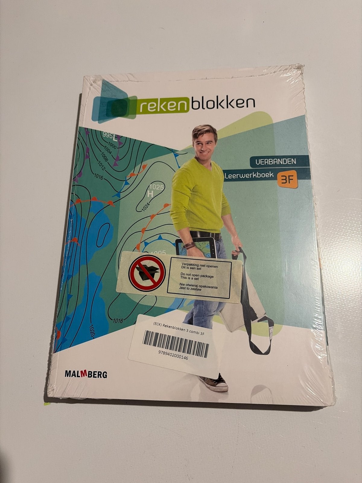 Rekenblokken Leerwerkboek 3F - Verbanden & Meten en Meetkund, Ophalen of Verzenden, Nieuw, Overige niveaus, Overige vakken