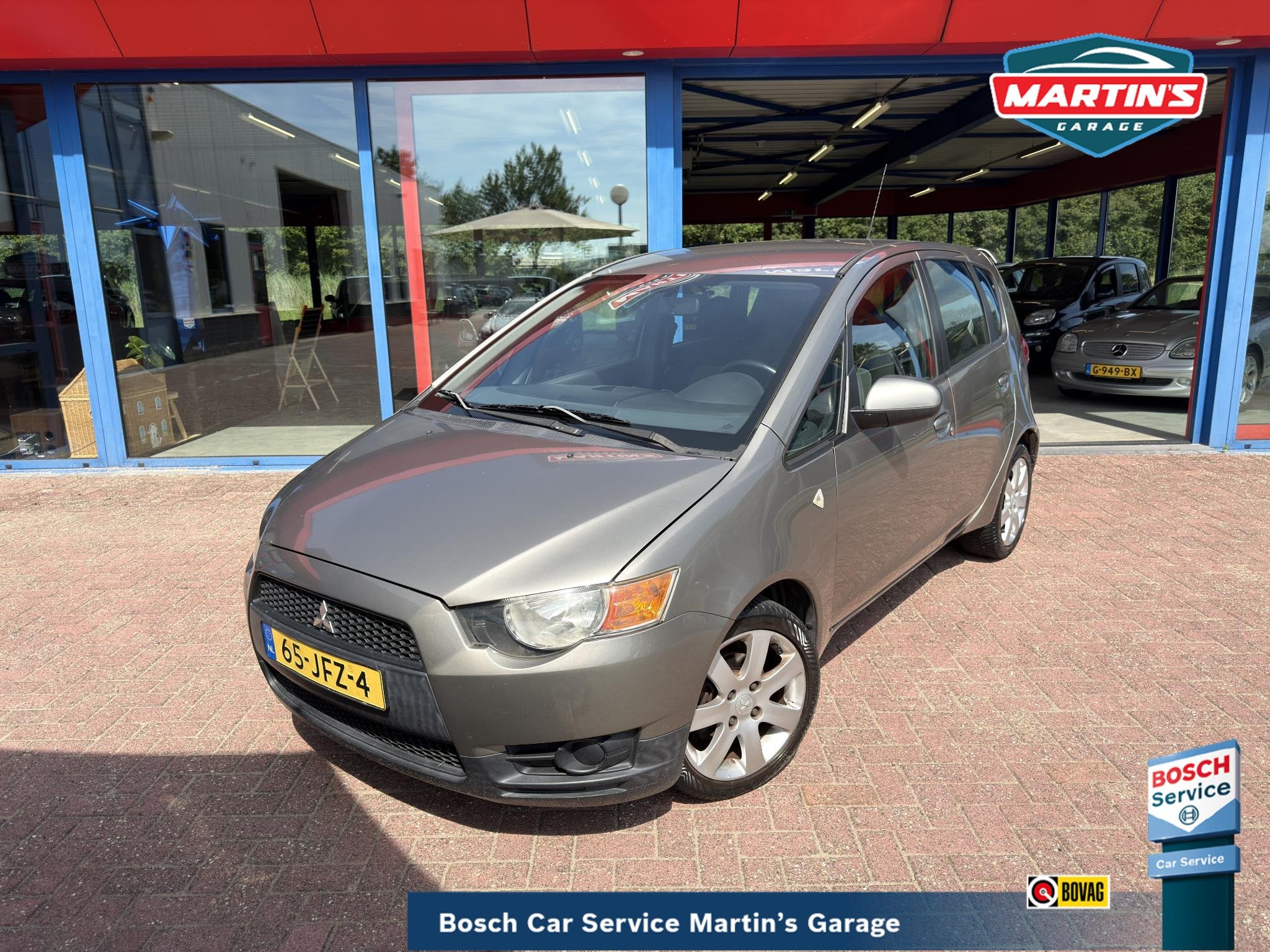 Mitsubishi Colt 1.3 Invite AIRCO CRUISE AUTOMAAT TREKHAAK!, Auto's, Stof, Gebruikt, 31 €/maand, Colt