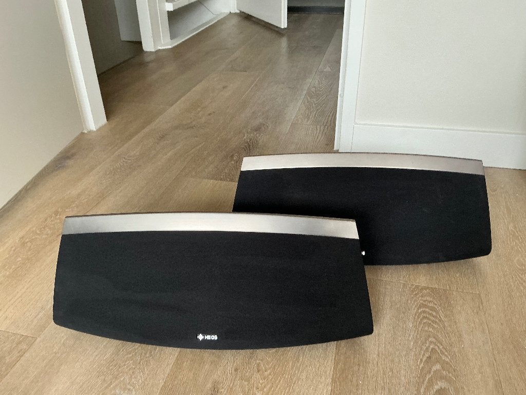 Denon Heos 7 HS2 speakers 2 stuks zwart incl muurbeugels