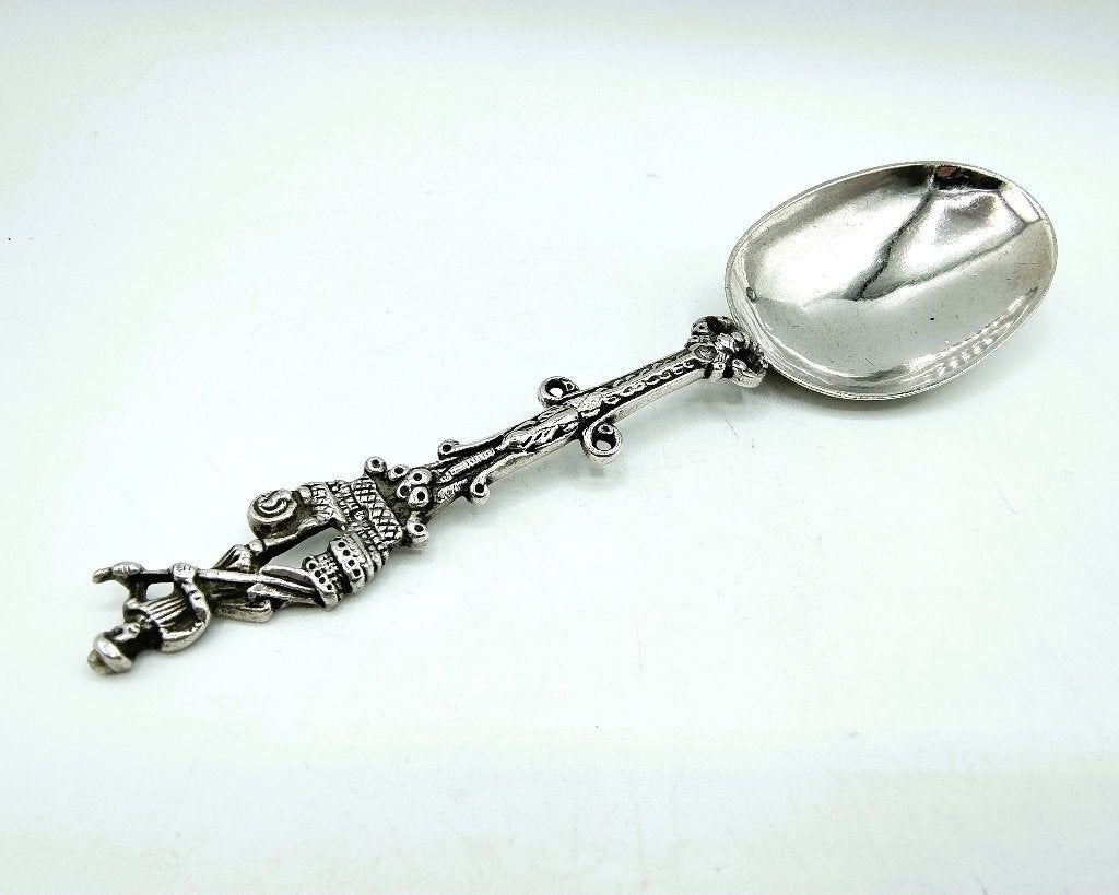 Zilveren gelegenheidslepel, Gebr. Roelfsema, Winsum, 1891, Verzenden, Zilver