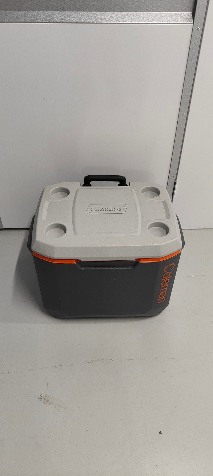 Koelbox Coleman 50 QT Wheeled Xtreme Cool Grijs, Ophalen of Verzenden, Gebruikt, Koelbox, Koelelement