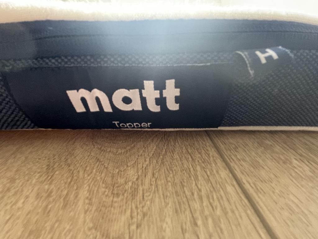 Matt Sleeps: De Matt topper 180x210, Huis en Inrichting, Slaapkamer | Matrassen en Bedbodems, Ophalen, 210 cm, Tweepersoons, Zo goed als nieuw
