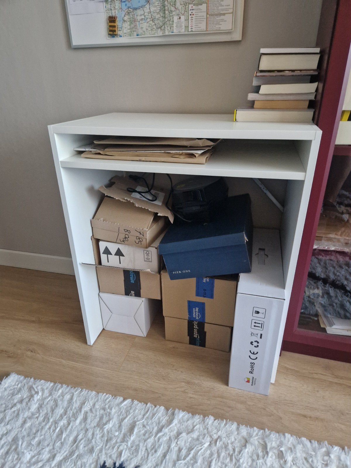 IKEA bureau te koop wegens verhuizing, Ophalen, Overige typen, Gebruikt, Spaanplaat of MDF
