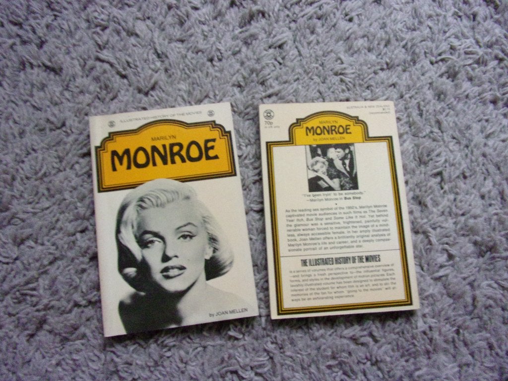 MARILYN MONROE BOEK ILLUSTRATED HISTORY OF THE MOVIES 1975, Ophalen, Zo goed als nieuw, Boek, Tijdschrift of Artikel