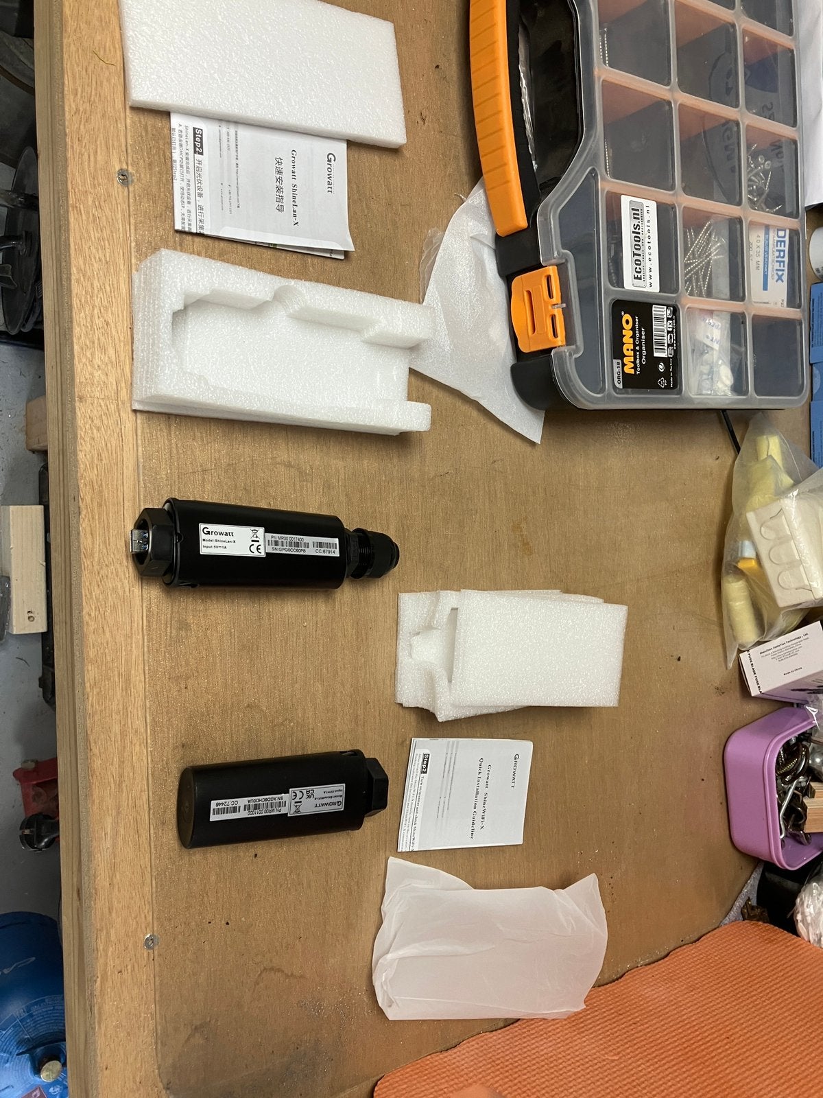 2x growatt dongle 1xwifi 1x ethernet, Ophalen of Verzenden, Nieuw