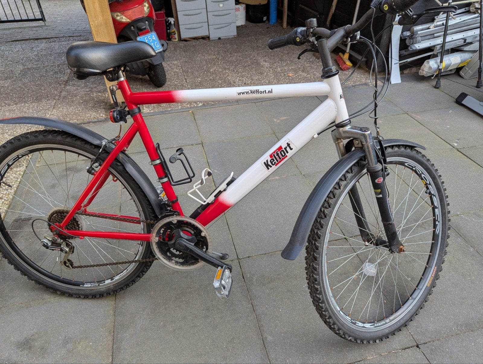 mountainbike 24 versnellingen, Fietsen en Brommers, Overige merken, Gebruikt, 26 inch, Ophalen of Verzenden