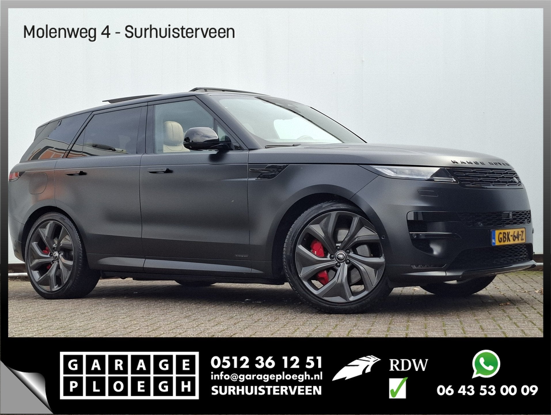Land Rover Range Rover Sport 3.0 P510e Autobiography PPF 4WS, Automaat, Gebruikt, Euro 6, Leder