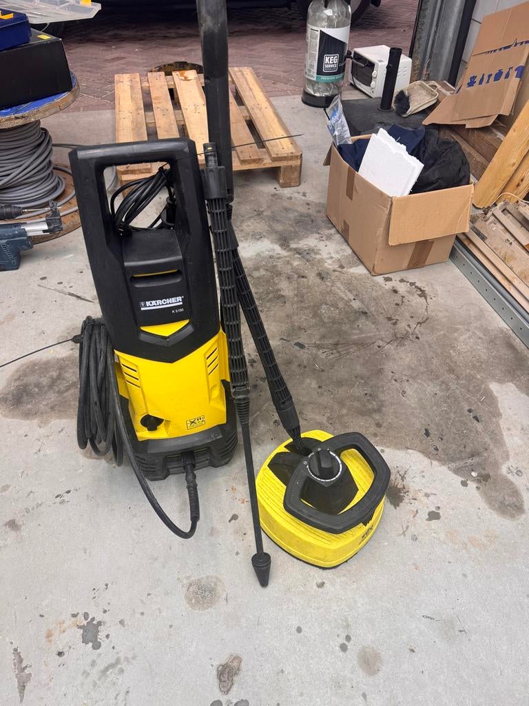 Kärcher K 3.150 Hogedrukreiniger met T-Racer, Ophalen of Verzenden, Gebruikt, Elektrisch