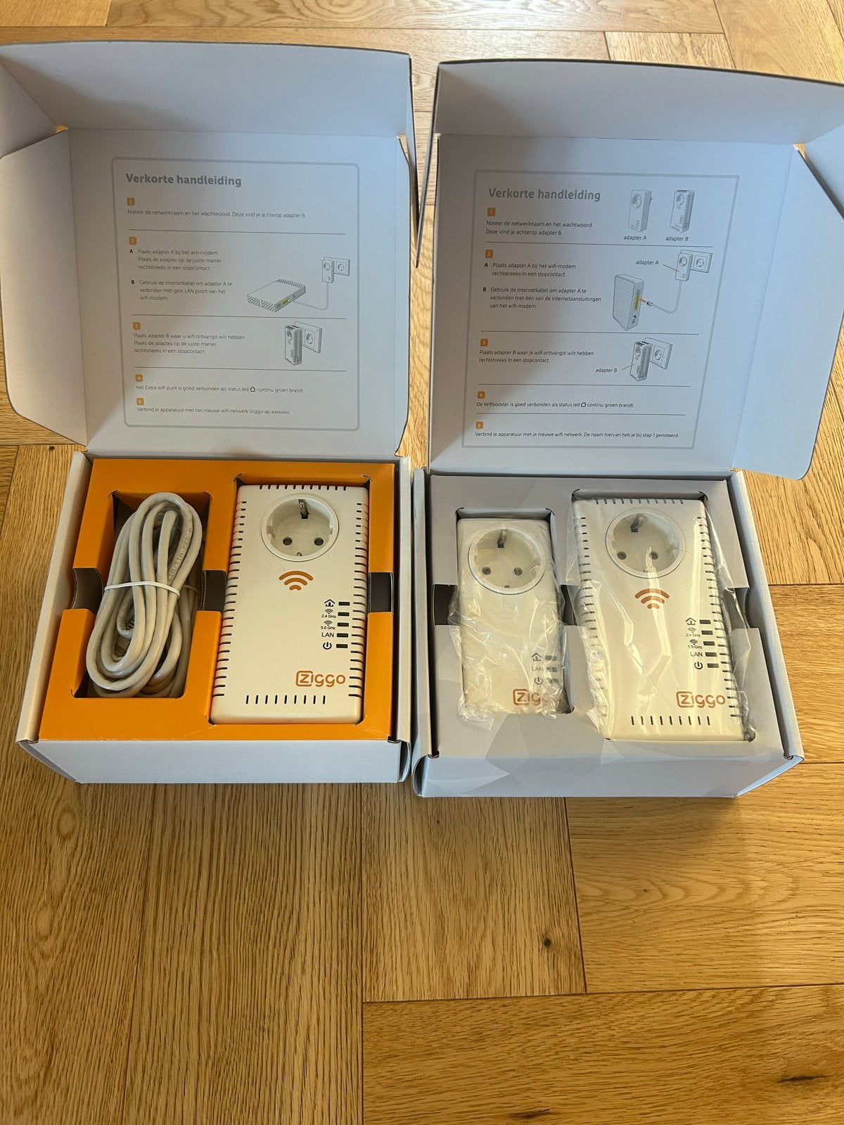 Ziggo Wifi Booster / Extra Wifi-punt via stopcontact - Basis, Computers en Software, WiFi-versterkers, Ophalen of Verzenden, Zo goed als nieuw