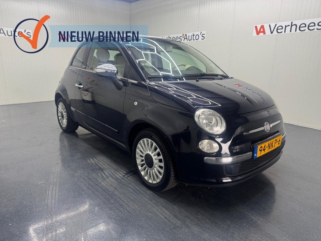 Fiat 500C 1.2 Pop (bj 2010, automaat), Euro 5, Gebruikt, 4 cilinders, Cabriolet