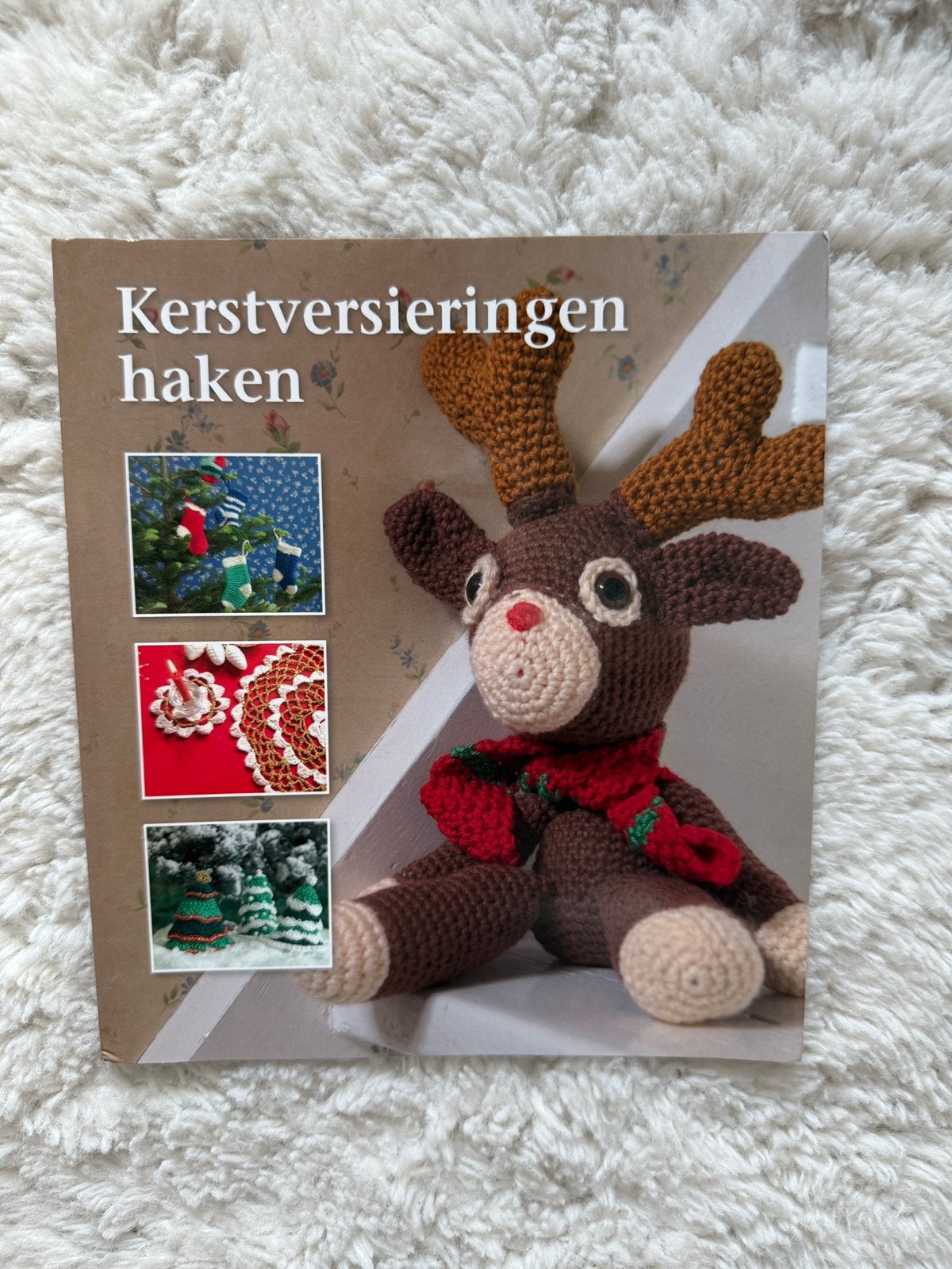 Kerstversieringen Haken crochet amigurumi boek, Hobby en Vrije tijd, Ophalen of Verzenden, Zo goed als nieuw, Haken, Patroon of Boek
