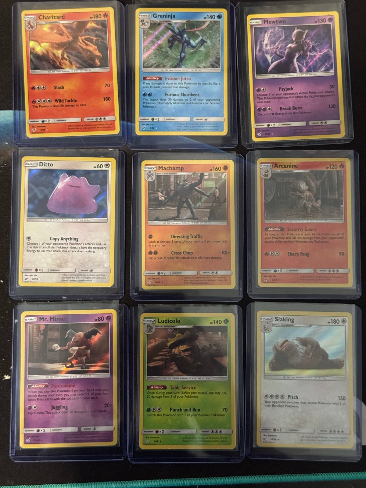 Pokemon Detective Pikaschu 17/18, Ophalen of Verzenden, Gebruikt, Meerdere kaarten