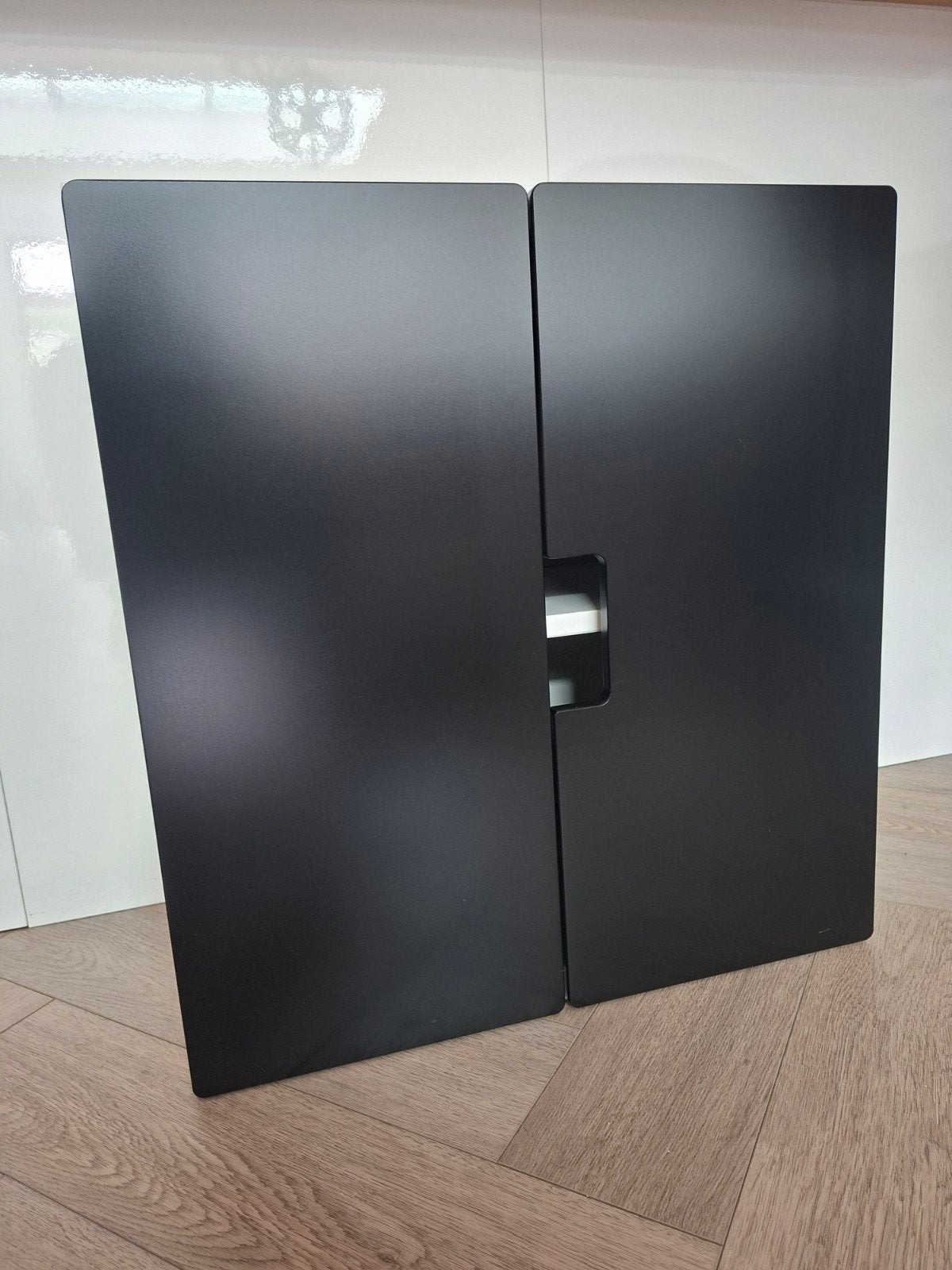 Stuva kastje met deuren 60x60 - Zwart/Wit, Ophalen, Gebruikt