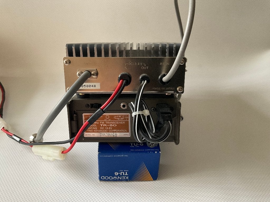 Kenwood TR-50 en VB-50, Ophalen of Verzenden, Gebruikt, Zender en Ontvanger