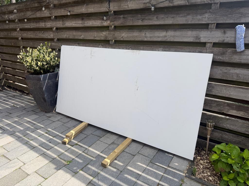 MDF gegrond 9mm 122x244cm, Doe-het-zelf en Verbouw, Platen en Panelen, Ophalen, Nieuw, Overige materialen, Minder dan 20 mm