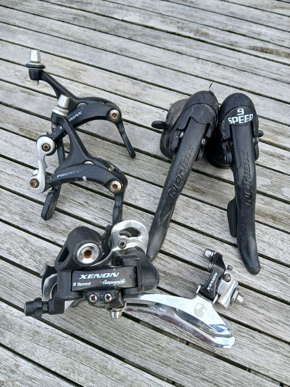 Campagnolo xenon mini groepset, Fietsen en Brommers, Ophalen
