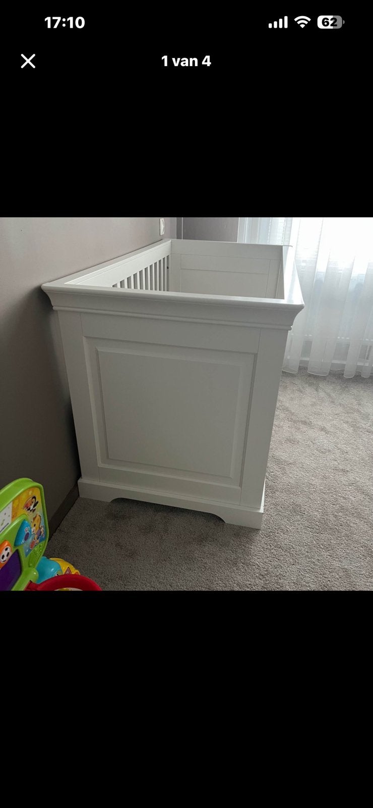 Kidsmill chateau ledikant 70x140, Ophalen, Zo goed als nieuw, Jongetje of Meisje