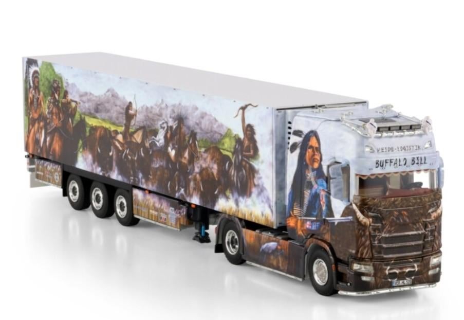 WSI SCANIA S HIGHLINE + KOEL TRAILER - HEIDE LOGISTIK, Wsi, ., Nieuw, Ophalen of Verzenden