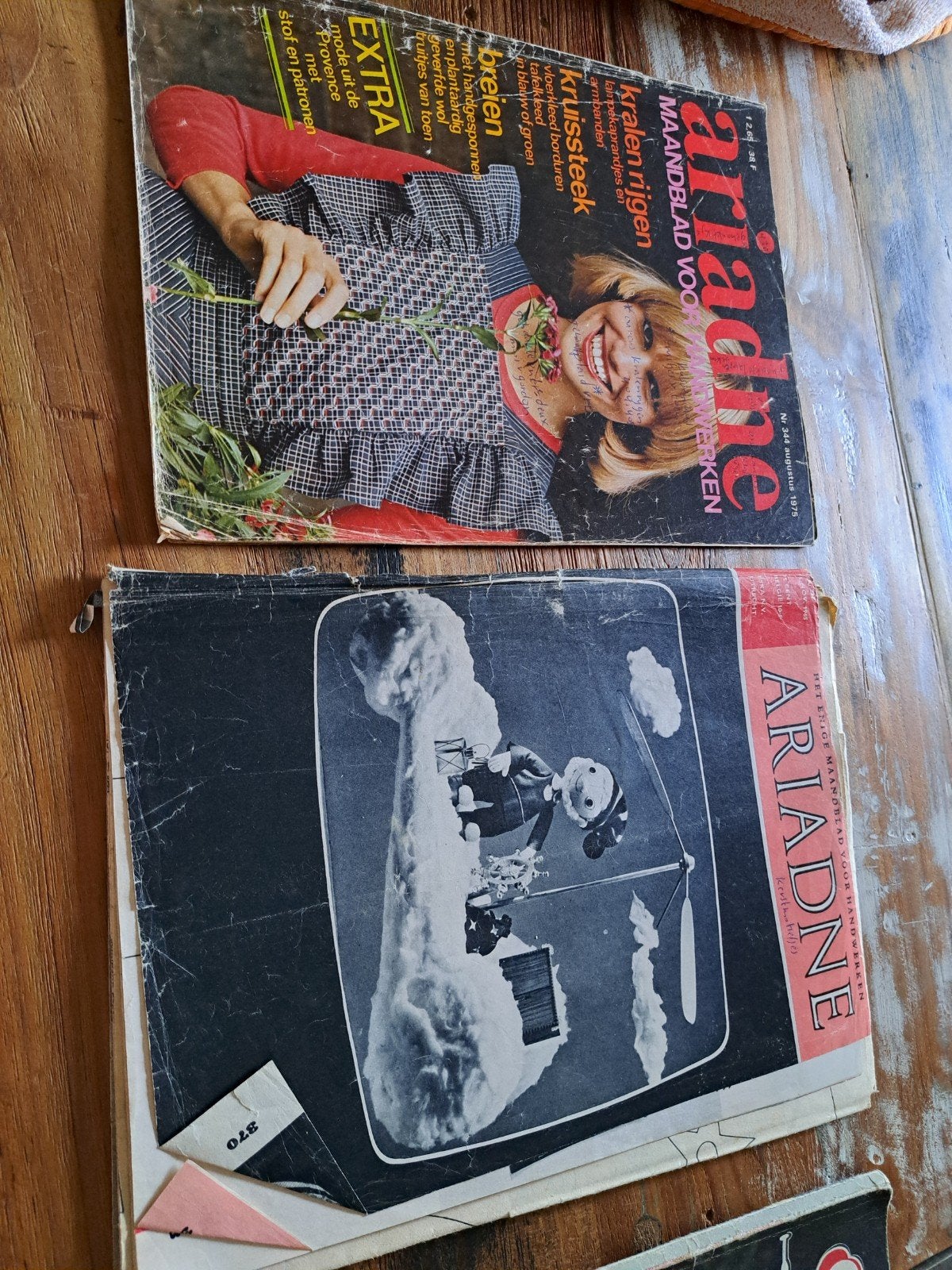 Vintage Handwerk Tijdschriften: Ariadne, Anna, Eva, Burda, Boeken, Ophalen, Gelezen, Overige typen