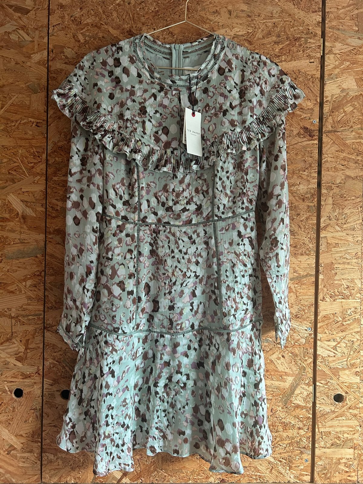 Nieuw Ted Baker jurkje met print maat 2, Kleding | Dames, Jurken, Maat 38/40 (M), Meerkleurig, Nieuw, Ophalen of Verzenden